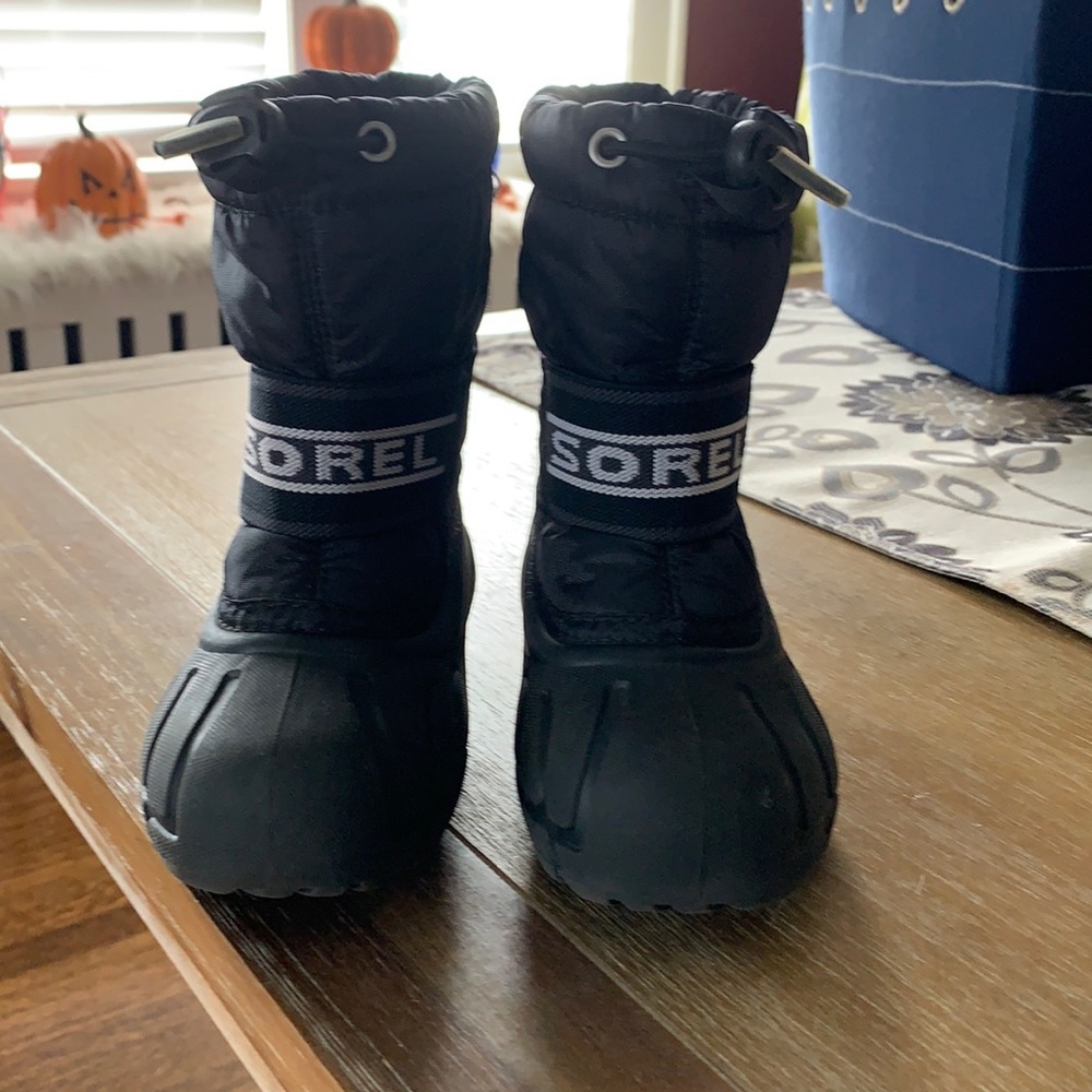 New Condition Toddler Black Sorel SnowBoots